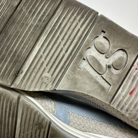 Paul Green Slip On Metallic Cap Toe Flats Womens UK Sz 5 US 7.5 Blue Leather - Picture 7 of 10